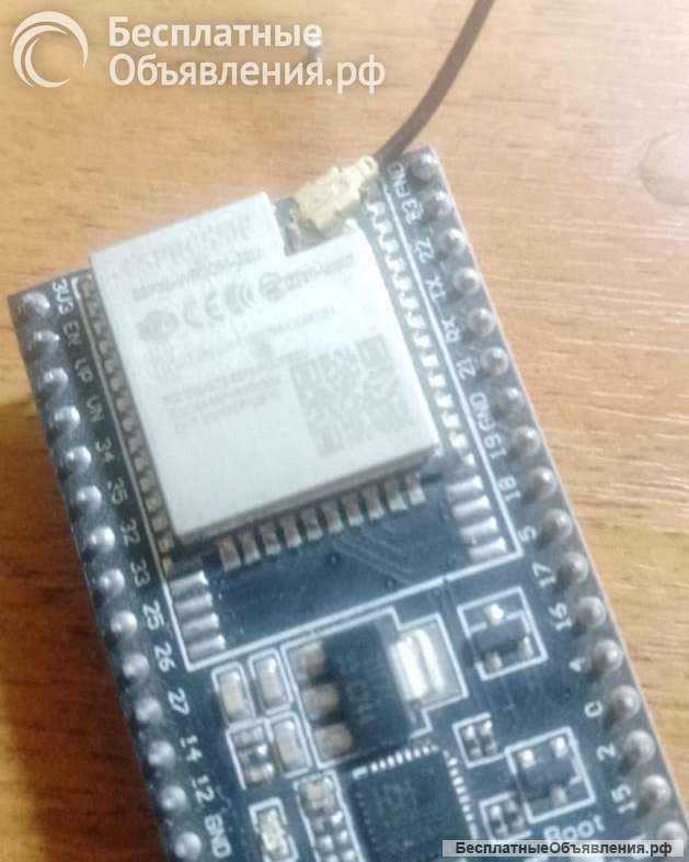 Микроконтроллер ESP32-wroom-32u с внешней антенной
