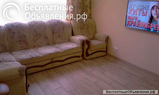 Мягкий уголок с креслом