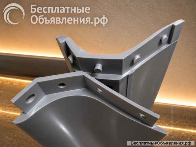 Промышленный плинтус ПП100×60 УНИПОЛ