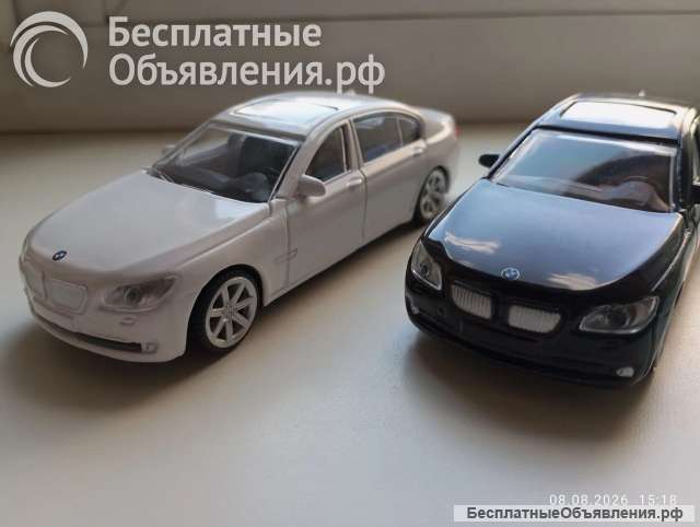 Модели BMW 7 SERIES 1:43 - цена за 2 шт