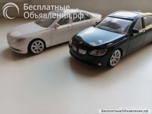 Модели BMW 7 SERIES 1:43 - цена за 2 шт