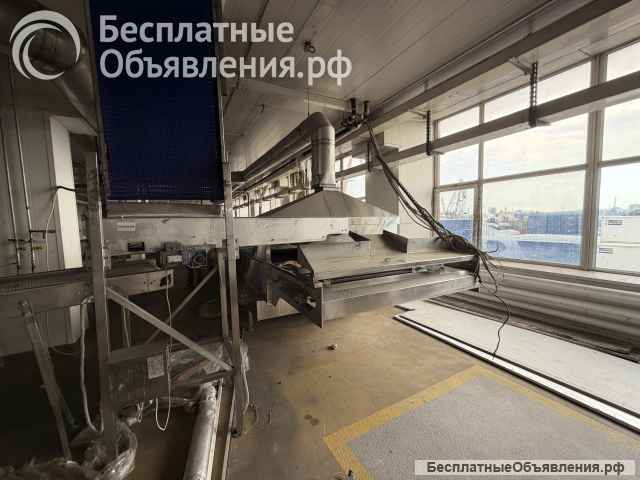 Туннельный пастеризатор с охладителем