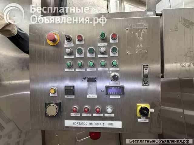 Туннельный пастеризатор с охладителем