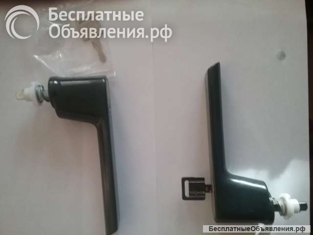 Ручка с замком черный цвет Schuco