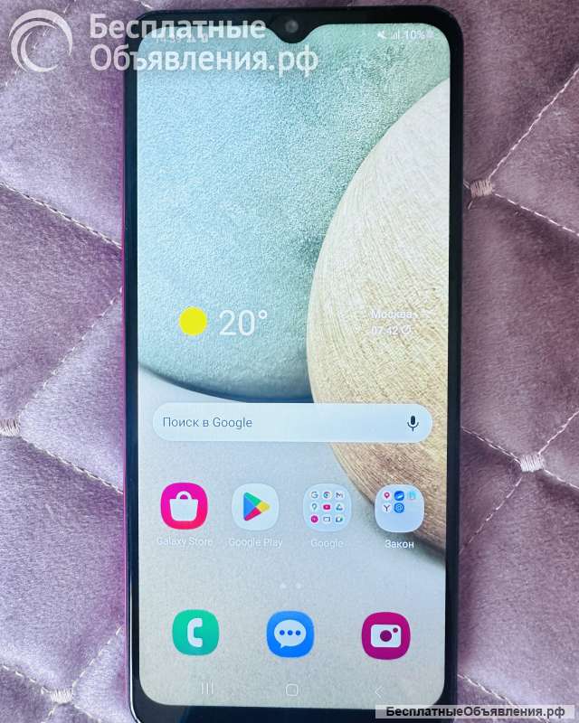 Смартфон Samsung A12 (как новый, пользовалась пару раз только)
