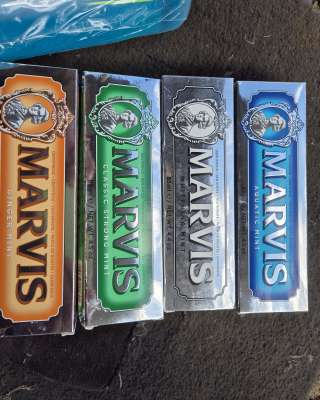 Зубная паста marvis mint whitening ginger jasmin Aquatic Smokers