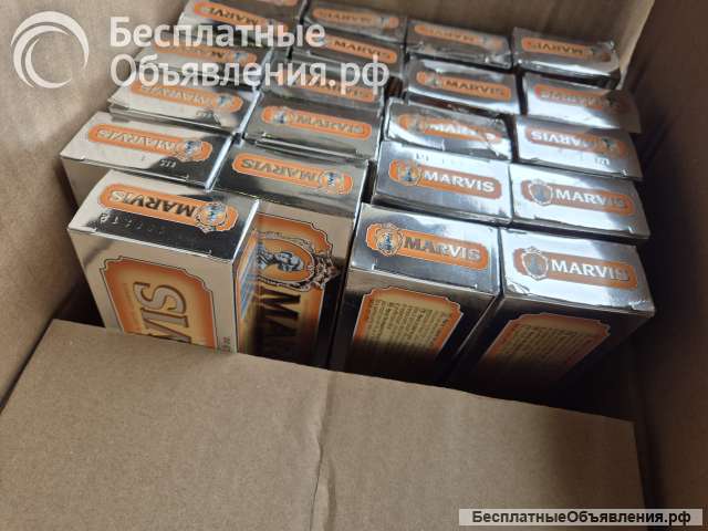 Зубная паста marvis mint whitening ginger jasmin Aquatic Smokers