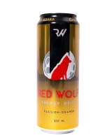 Энергетик безалкогольный газированный Red Wolf 0,45 л ж/б ОПТ