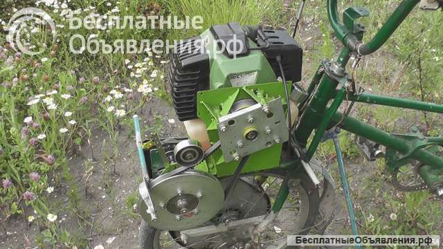 Моторный велосипед из бензокосы