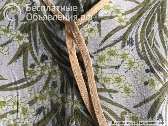 Платье натуральный шелк винтаж 60-е