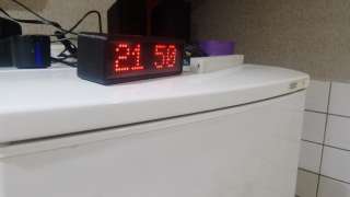 Умные настольные часы на ESP32
