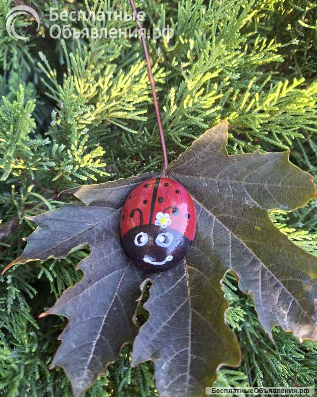Декоративные камни с рисунком