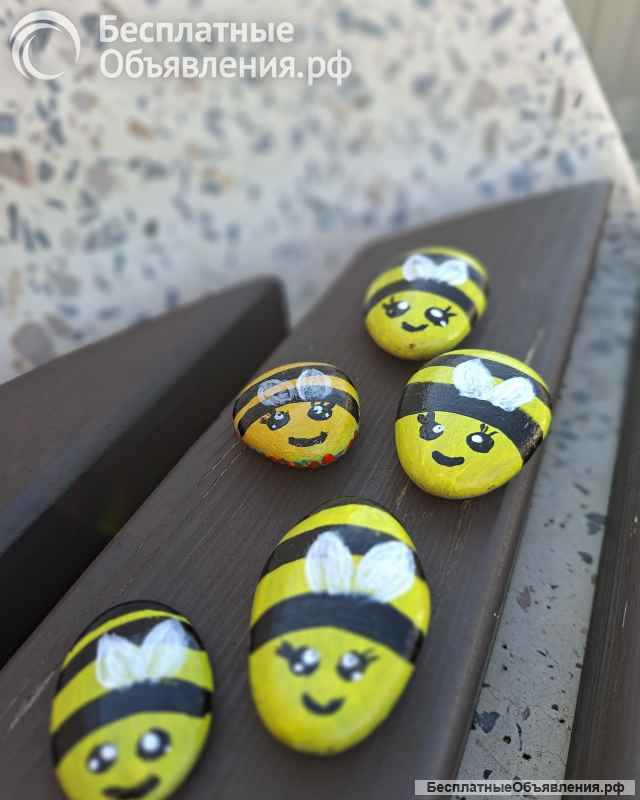 Декоративные камни с рисунком