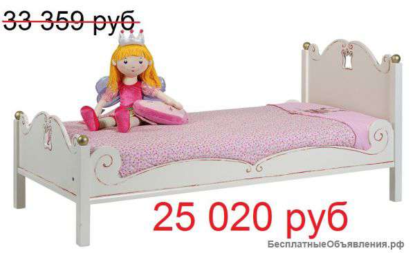 Детская мебель Prinzessin в кремовом цвете