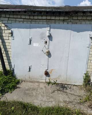 Гараж кирпичный