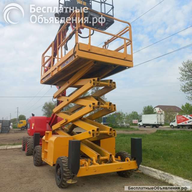 Ножничный подъемник в аренду