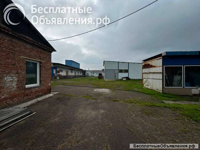 Производственная база с ЖД тупиком