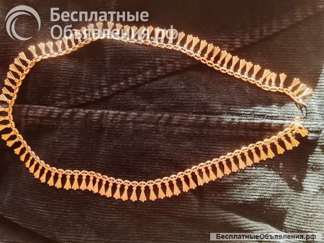 Золотое колье "Клеопатра"