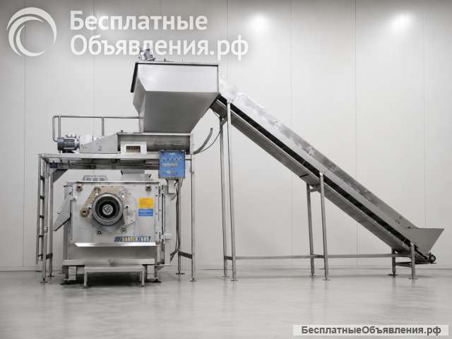 Сепаратор BAADER 605 E с транспортером подачи и приемным бункером