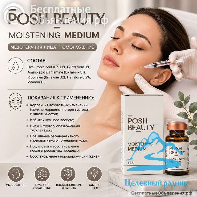 POSH BEAUTY MOISTENING medium