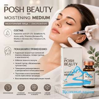 POSH BEAUTY MOISTENING medium
