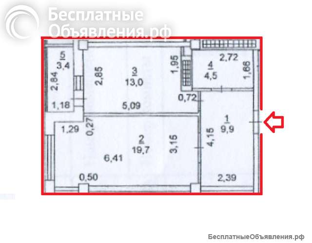 Просторная евродвушка