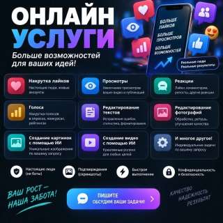 Накрутка подписчиков, лайков, голосов и т.д