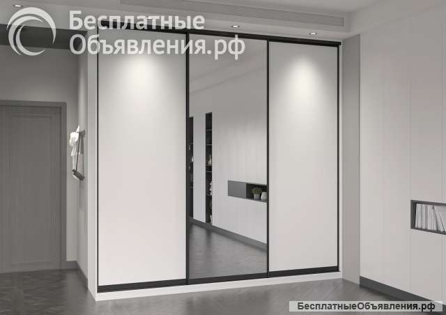 Дверь-купе ARISTO AVERS, ЛДСП LAMARTY, профиль черный матовый
