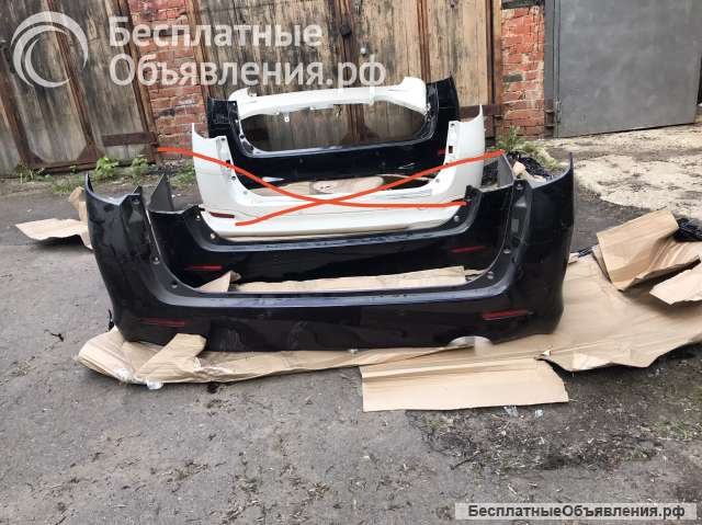 Бампер передний задний Toyota Alphard Vellfire
