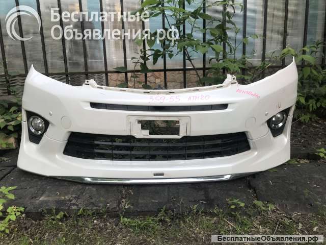 Бампер передний задний Toyota Alphard Vellfire