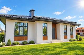 В продаже стильный и теплый дом в охраняемом КП Яблони парк