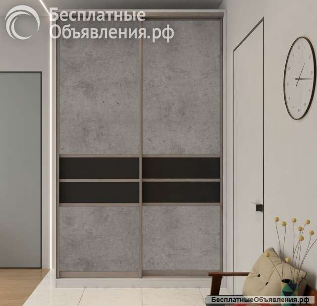 Дверь-купе NAIDY С, ЛДСП EGGER, профиль береза нордик