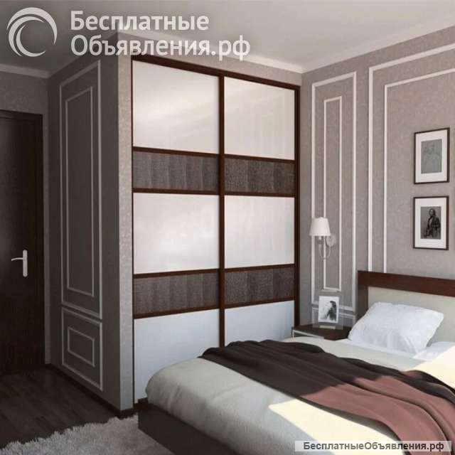 Дверь-купе NAIDY С, ЛДСП, профиль венге 5 секций