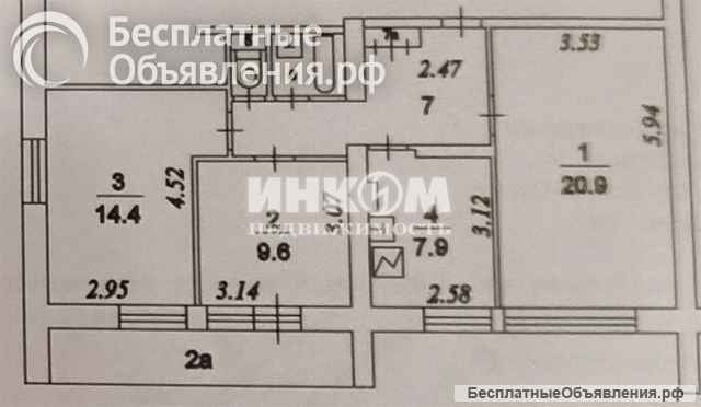 Комна в коммуналке