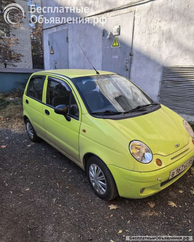 Деу Матиз 0,8 АТ 2007 104000 км