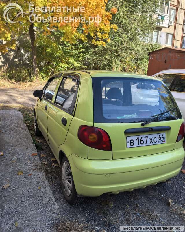 Деу Матиз 0,8 АТ 2007 104000 км