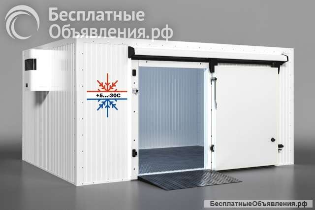 Камеры Холодильные и Морозильные Из Сендвич - Панелей от 3м3 До 3000м3