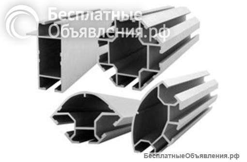 Профиль алюминиевый для витрин