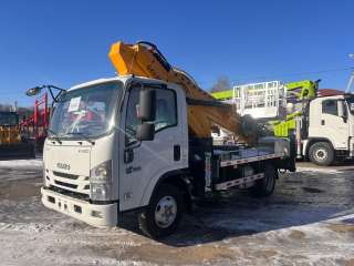 Автовышка VIGRUS GKS28 на шасси ISUZU 4Х2 дв 94kw, высота подъёма 28м