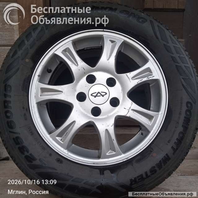 Шины 235/60r16 на литых дисках