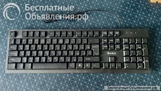 Клавиатура проводная Intro KU100
