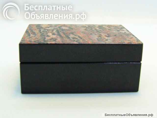 Леопардовая Яшма Каменная Шкатулка