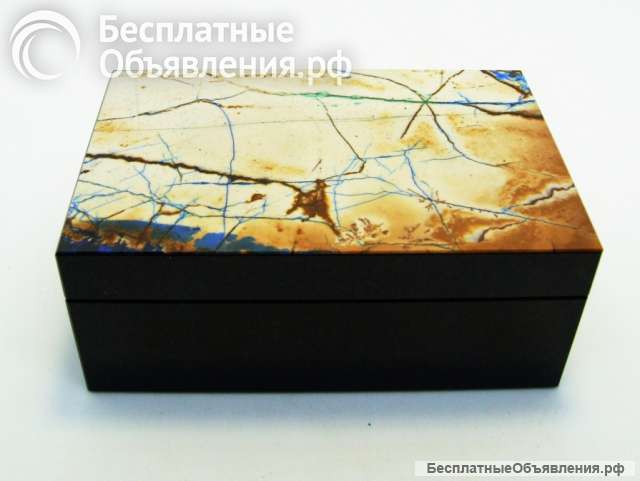 Азурмалахит Каменная Шкатулка