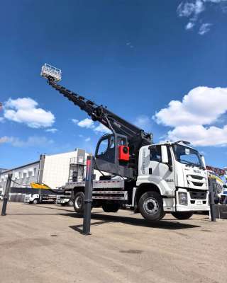 Автовышка VIGRUS GKS45 на шасси ISUZU 4Х2 дв 165Kw высота подъёма 45м