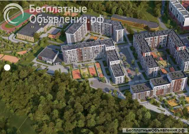 Евро-двушку в новом доме с кладовой