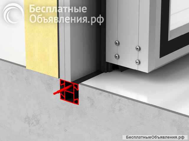 Дверь Холодильная РД 1С 900*1000*80 СТ Среднетемпературная