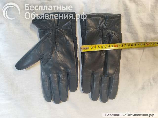 Перчатки кожаные привезены из США