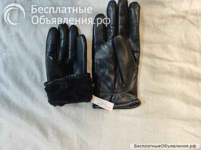 Перчатки кожаные привезены из США