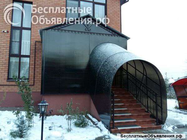 Входные группы, козырьки