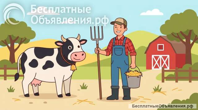 Разнорабочий на ферму (вахта, Пенза)